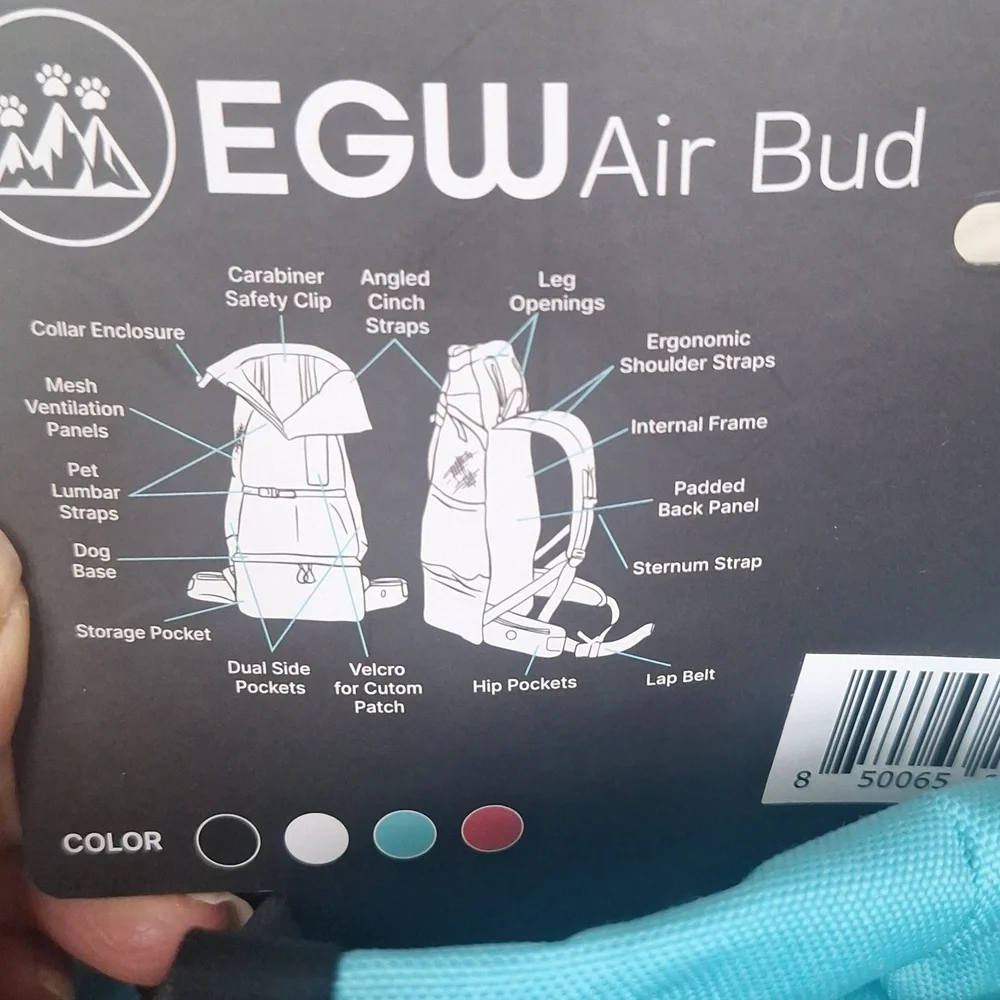 EGW dog backpack